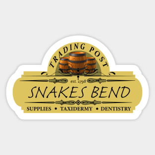 Almost Heroes - Snakes Bend Trading Post Sticker